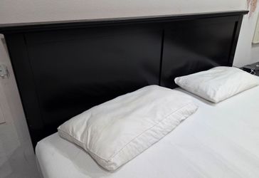 Cal king headboard and frame