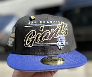 New Era MLB San Francisco Giants 2007 All Star Game Fitted Hat “ Black “ Size 7 5/8