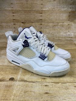 Nike Air Jordan 4 Retro Purple Metallic CT8527-115 Size 13 Mens
