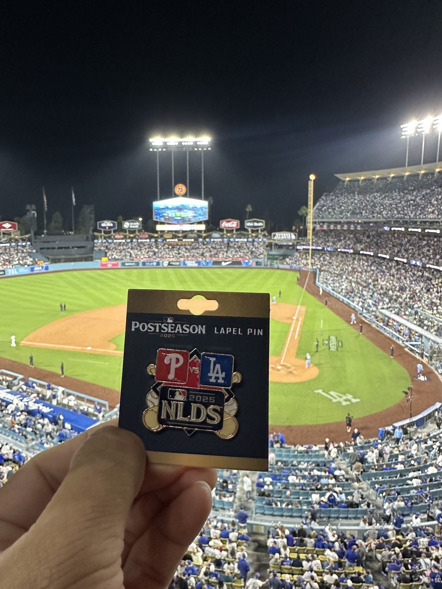 NLDS Dueling pin Dodgers vs Phillies