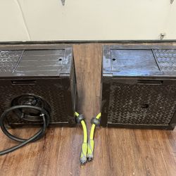 Suncast Auto Rewind Hose Reel + Flexzilla 100 ft Premium Hose 