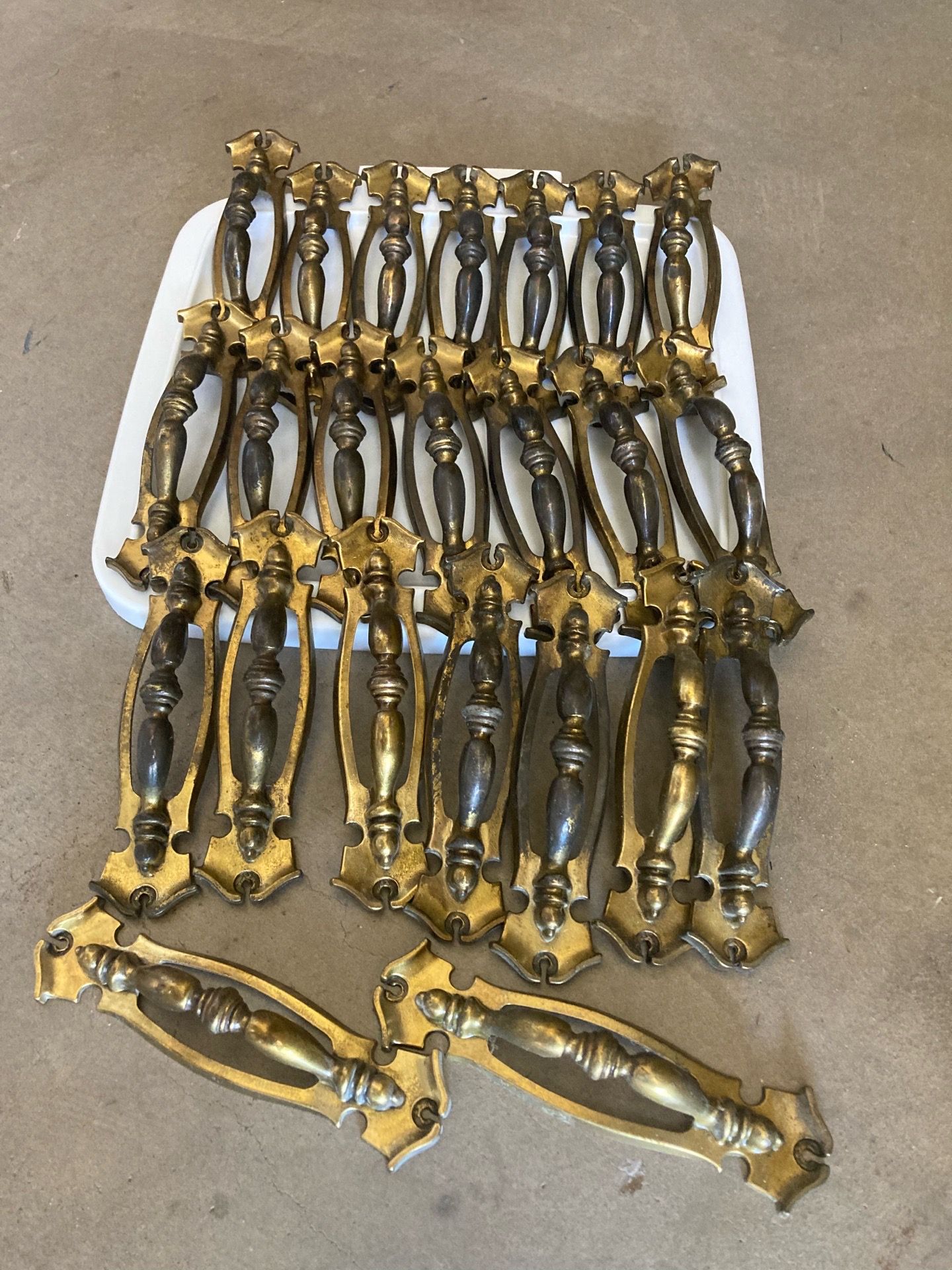 Vintage Cabinet Pulls-1970