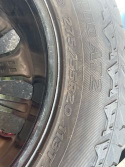 New wheels and tires included