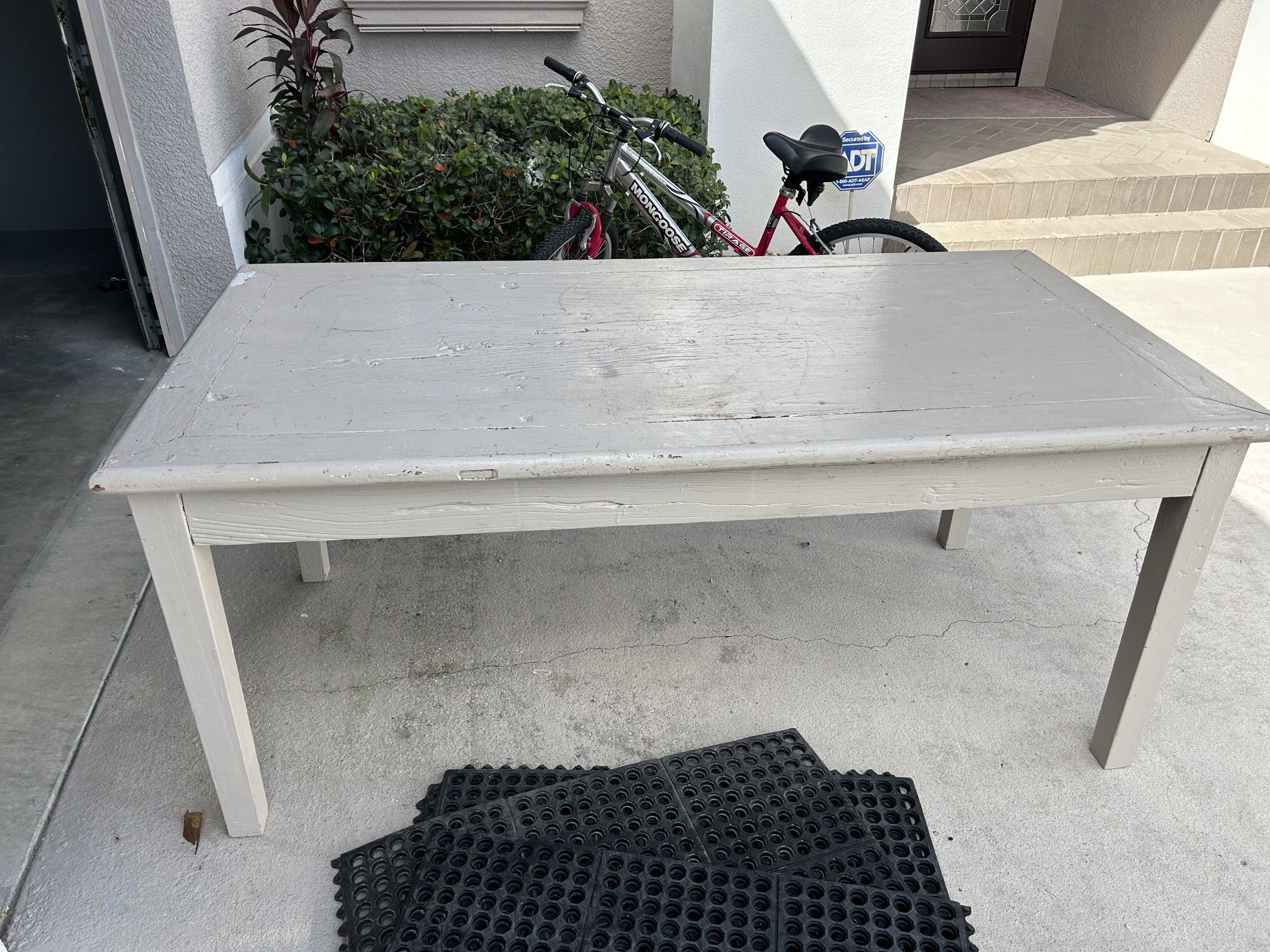 Free table - 70” x 35” (height is 32”)