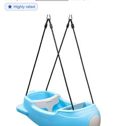 Step2 Signature Rocket Swing for Two: Toddler & Baby Outdoor Double Swing $70