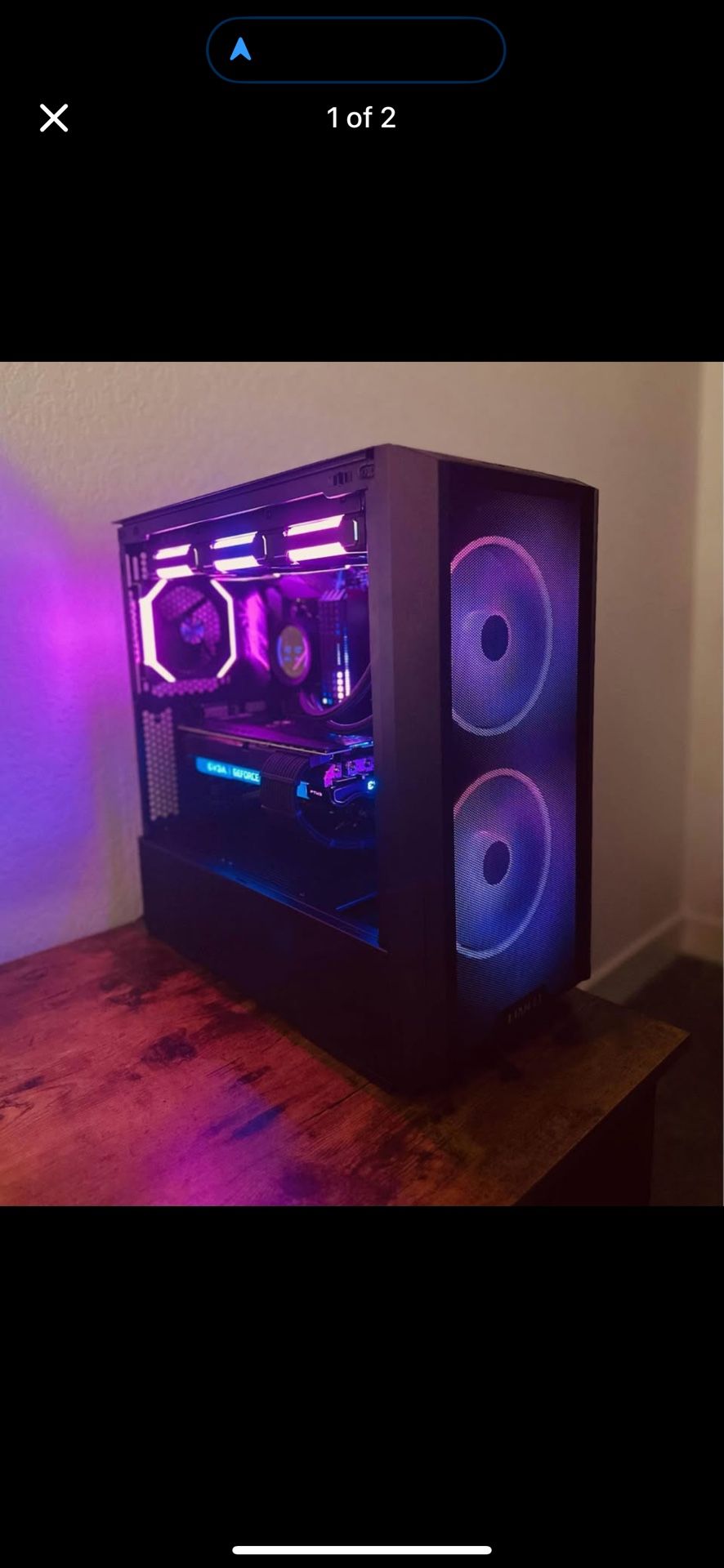 Custom Lian Li RGB Gaming PC – RTX 4070 Super / Ryzen 7800X3D / AIO LCD