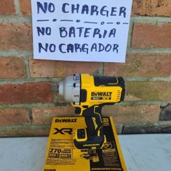 $170 FIRM DeWalt DCF891 20V XR 4 Speeds 1/2 in. Heavy Duty Impact Wrench. (Tool Only) NO BATTERY NO CHARGER