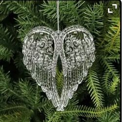 5 Pack acrylic Angel Wings Ornaments