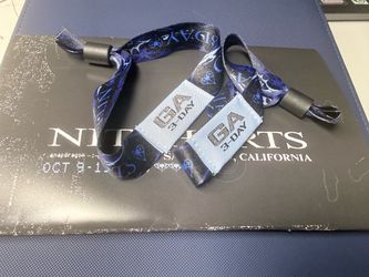 Niteharts GA 3-Day Festival Wristbands (2)