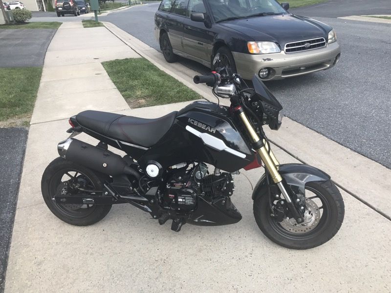 Honda grom (clone) ice bear fuerza