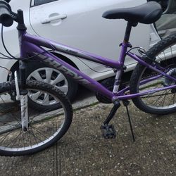 Purple Huffy Bike