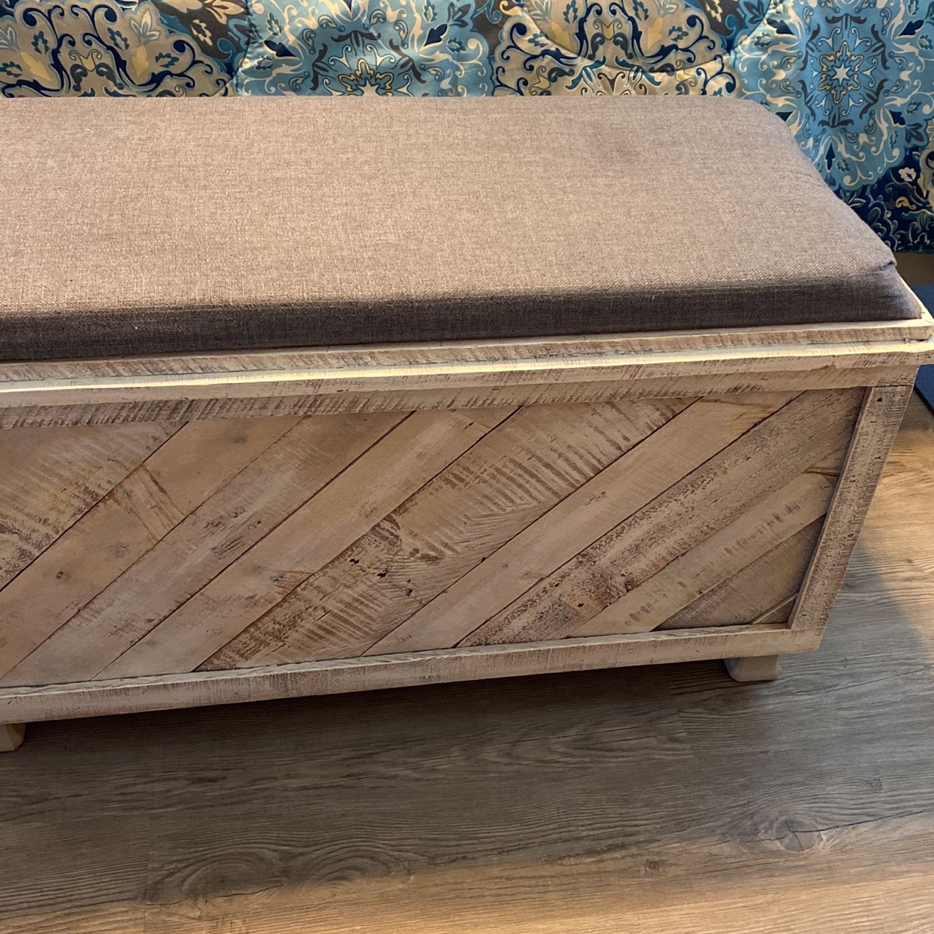 Wood Handmade Blanket Chest  40”L X24”H X18”W