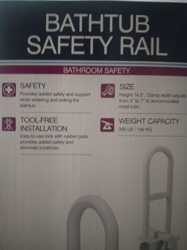 300lb Safety Rail Brand New