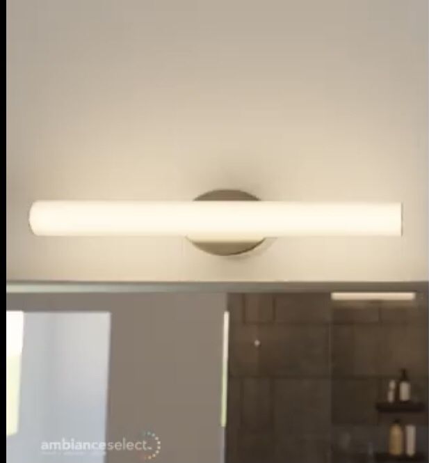 NEW! Globe LED Wall Light, Ambiance Select, with Dimmable Remote