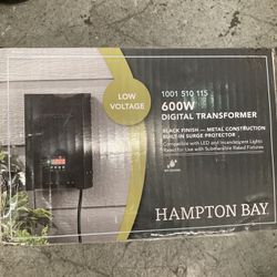 Digital transformer Hampton Bay Low Voltage 600 Watt Candscap Transformers
