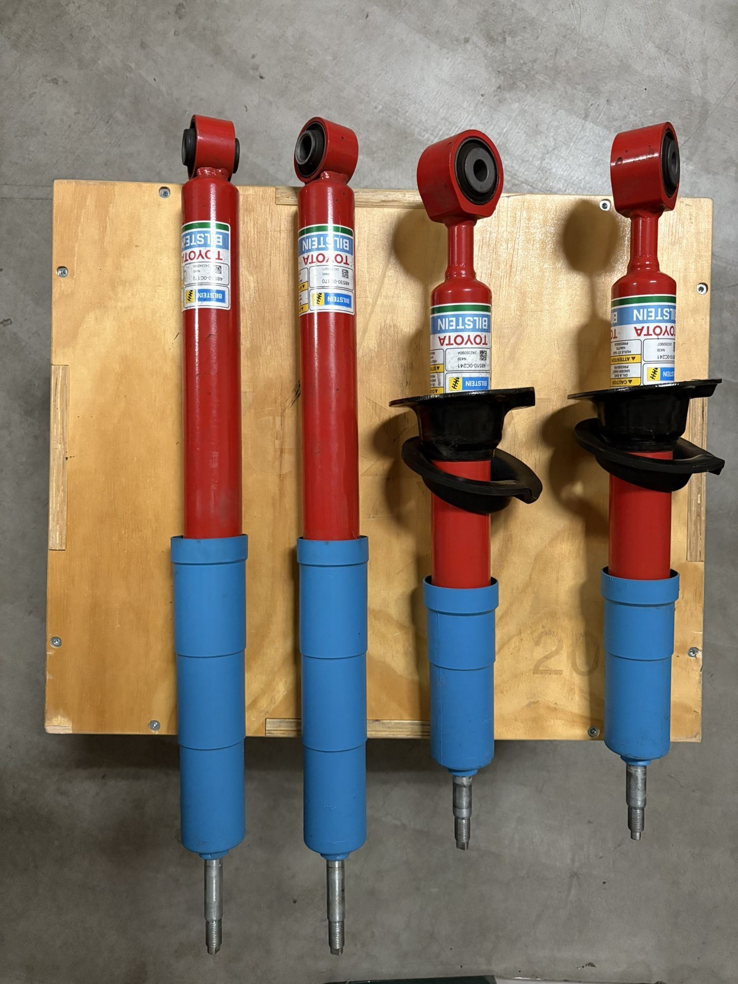 2022-2025 Toyota Tundra OEM Bilstein TRD Off-Road Shocks/Struts Front & Rear