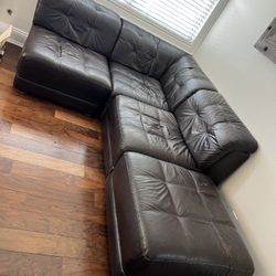 Corner Sectional With Ottoman