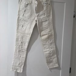DKNY White Jeans 