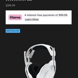 Astro A50X Gaming Headset For Xb, Ps,and Pc . 