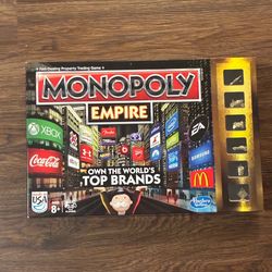 Monopoly Empire Board Game Complete Hasbro 2013 Brand Edition Game