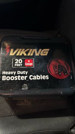 20ft jumper cables in box