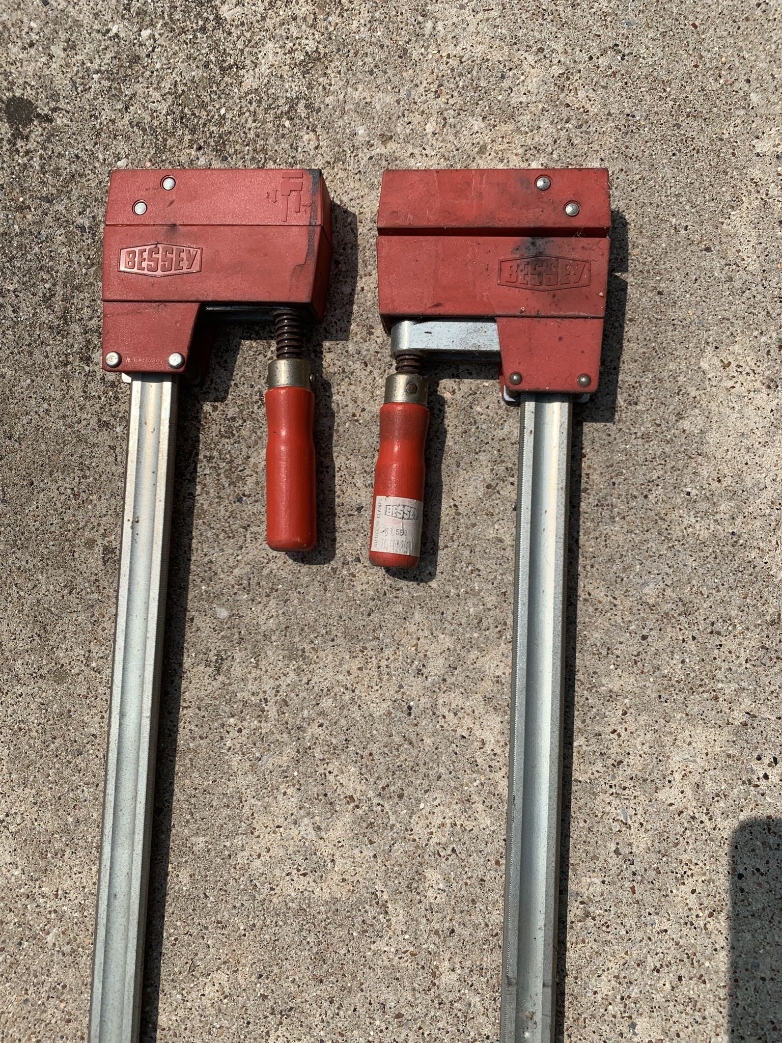 50” Bessey Parallel Clamps - K3-550