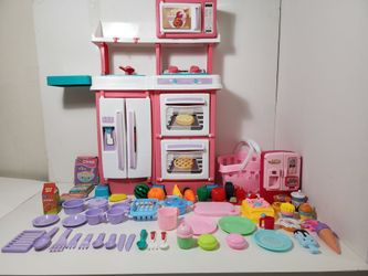 29" Spark Create Imagine Partially Assembled Kitchen and Play Kitchen Accessories, Kids Kitchen Toys