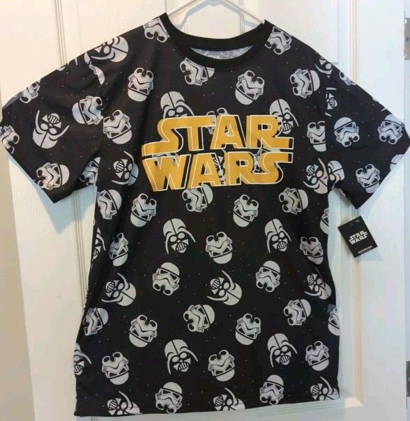 Star Wars Stormtrooper T-Shirt Men's SZ L Crew Neck NWT NORDSTROM 100% Cotton