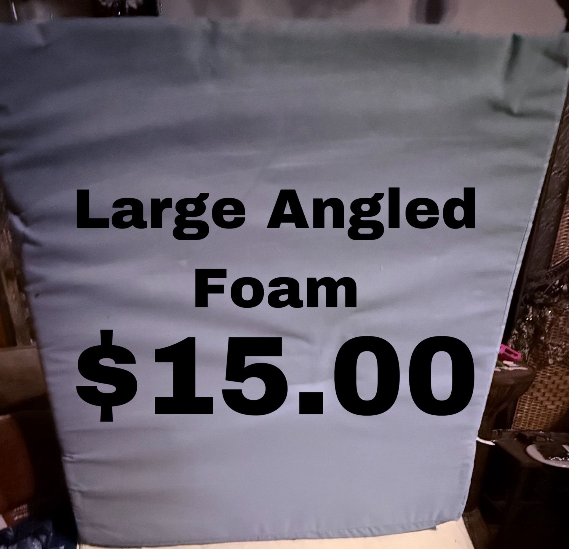 Foam Triangle After Sure