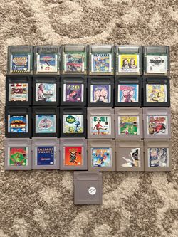 Nintendo gameboy / color games 5 each