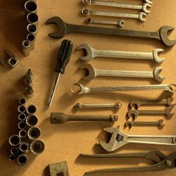 60+ Proto Tools Lot Wrench’s Sockets Pliers 