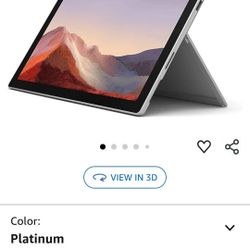 Surface Pro 7 With Pen