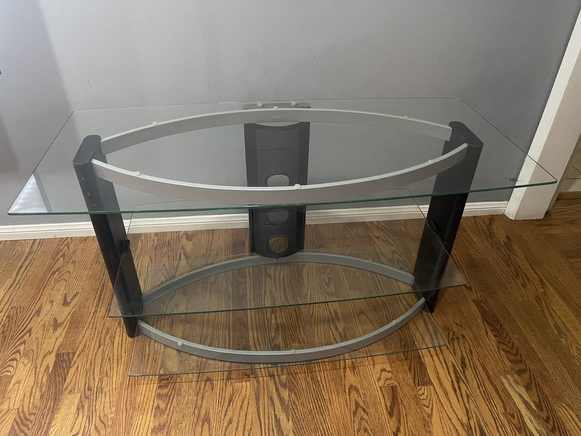 Premium Bell’o 3-Tier Glass TV Stand - Sleek Italian Design, Great Price!