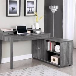 Simple But Elegant Desk With L-Shaped Return! Lowest Prices Ever!