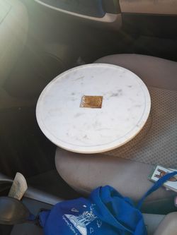 Marble Table Center Spinner