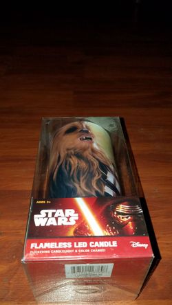StarWars multi-colored flameless candle