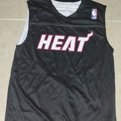 Miami Heat Reversible Jersey Size Small