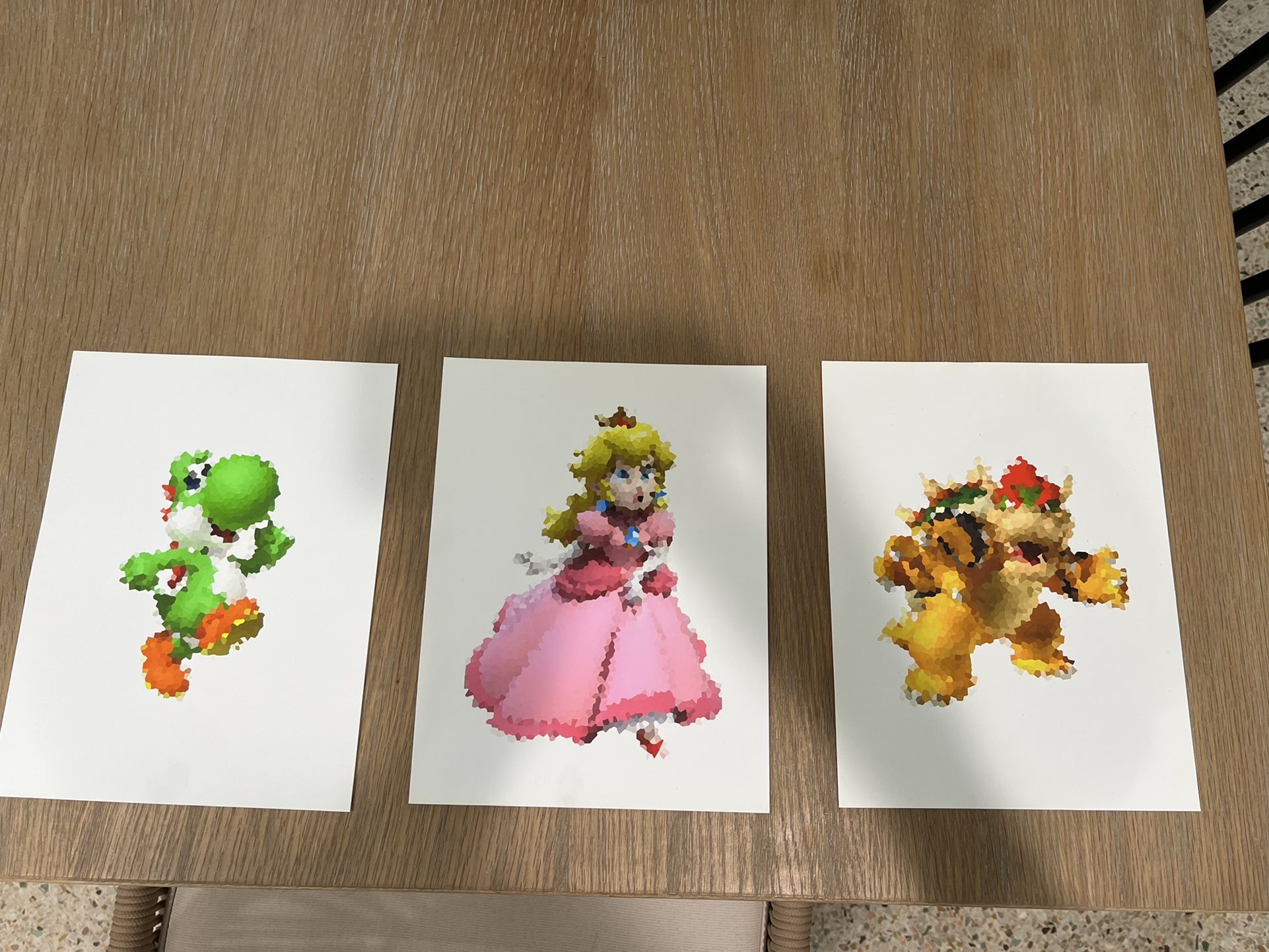 Super Mario Art Prints 8x10