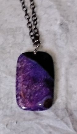 Dyed  Agate Necklace