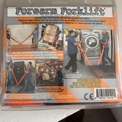Forklift forearm straps