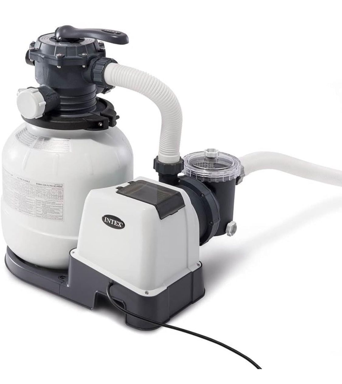 Intex Krystal Clear Sand Filter Pump For Above Ground Pools