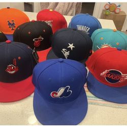 10 Hat Collection Various Teams All New Era All New! 120$