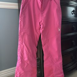 Kids Size 16 Spyder Ski Pants