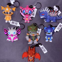 Godzilla x Mighty Morphin Power Rangers Figural Bag Clips/Key Chains