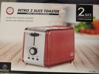 Retro 2 Slice Toaster