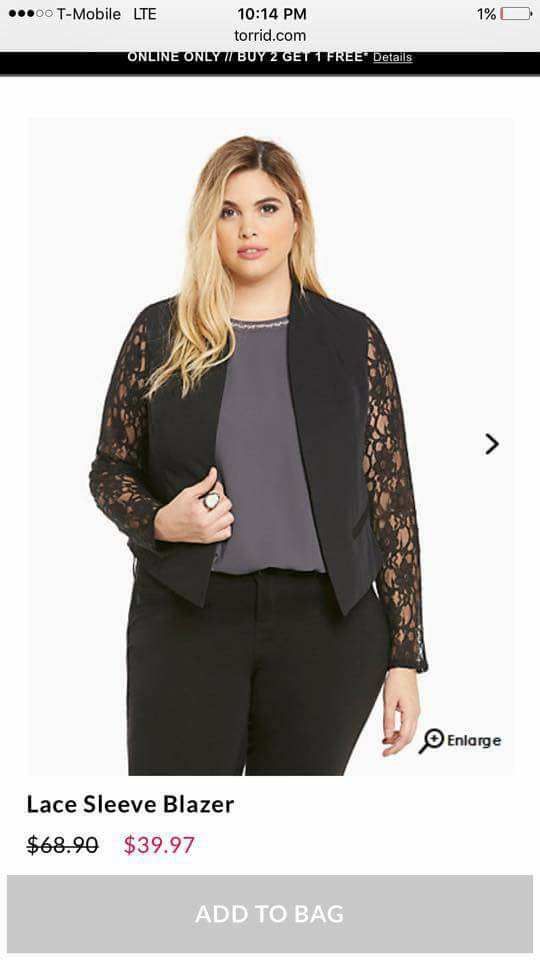 Torrid size 00 Blazer!♡