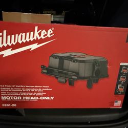 Milwaukee 6.5 Peak HP Wet/Dry Vacuum Motor Head Only