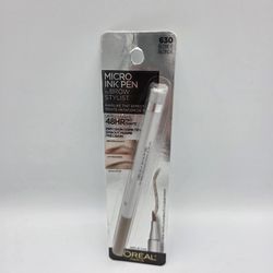 New Loreal Micro Ink Pen Brow Stylist Longwear Brow Tint 630 Blonde 