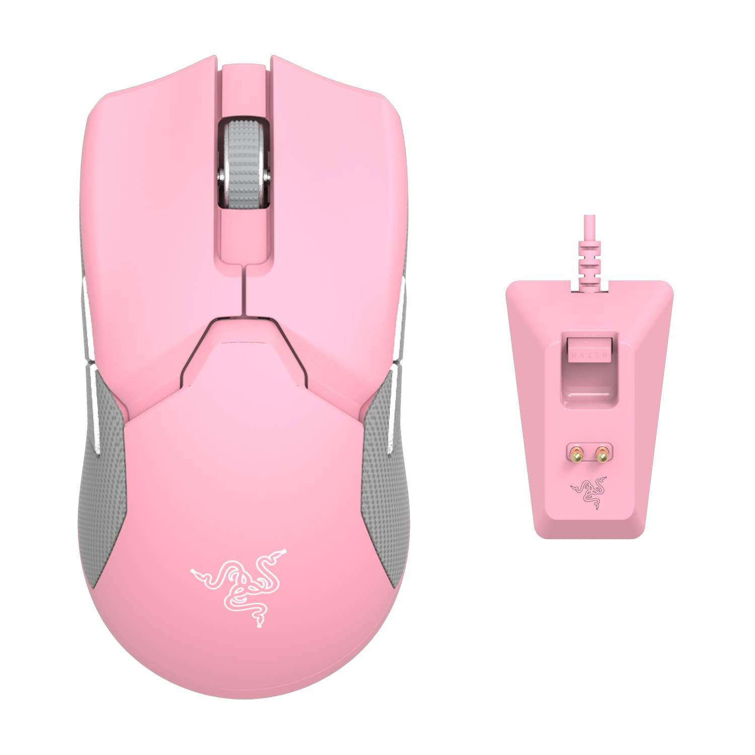Razer Viper Ultimate Wireless Mouse – Quartz Pink