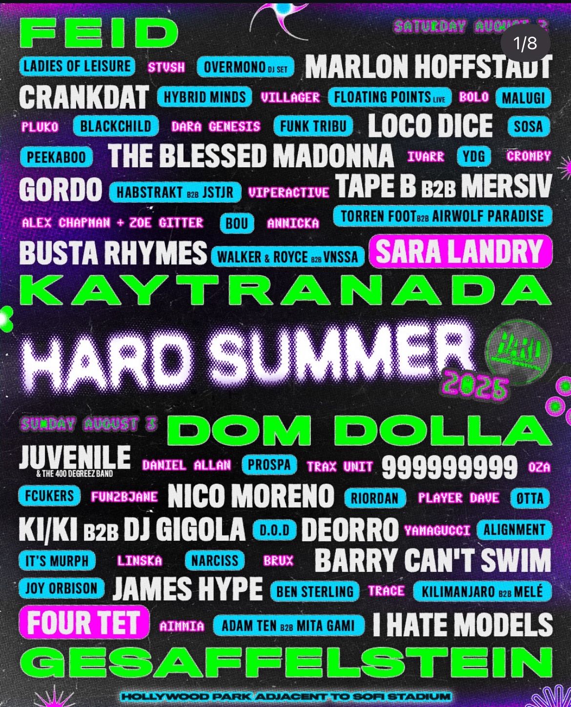 Hard Summer 2-Day GA Ticket